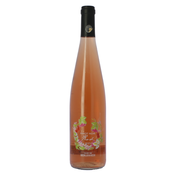 photo bouteille pinot noir rosé 2022